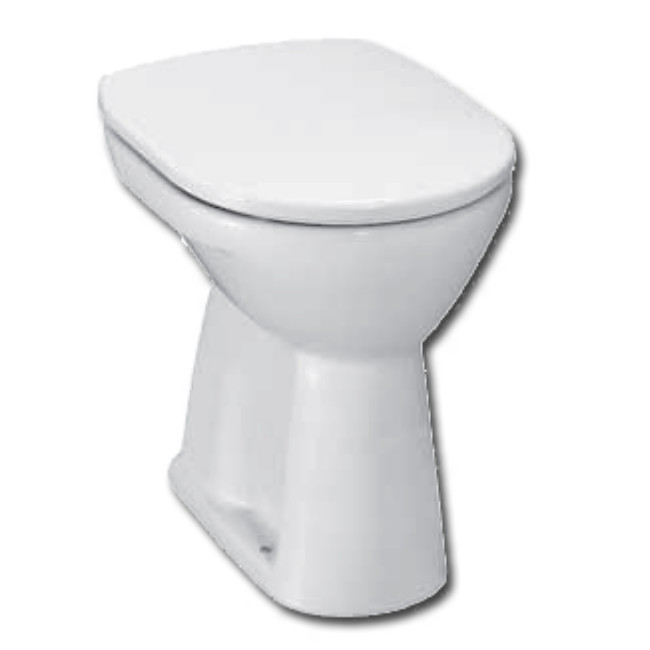Induct Trade alsó kifolyású magasított WC kerekesszékesek számára