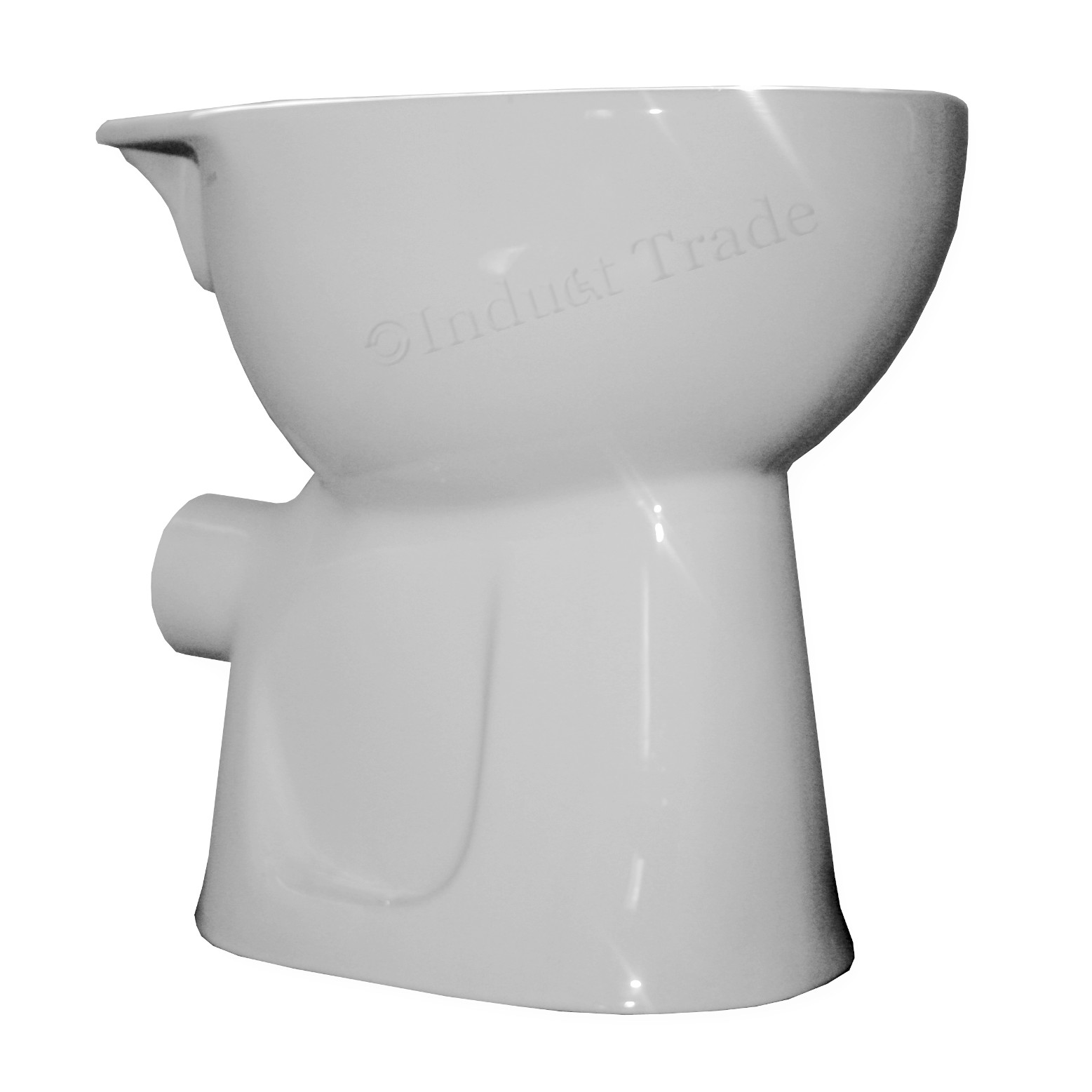 Induct Trade hátsó kifolyású magasított WC kerekesszékesek számára