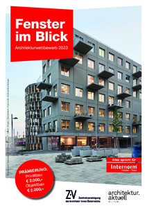 Internorm Építészpályázat 2023 - Kiírás (német) - általános termékismertető