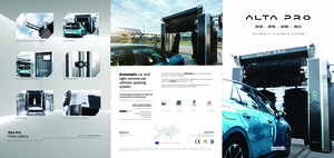 Alta Pro 23 automata mosórendszer személygépkocsikhoz és kishaszonjárművekhez - általános termékismertető