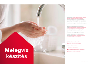 Ariston elektromos vízmelegítők - általános termékismertető