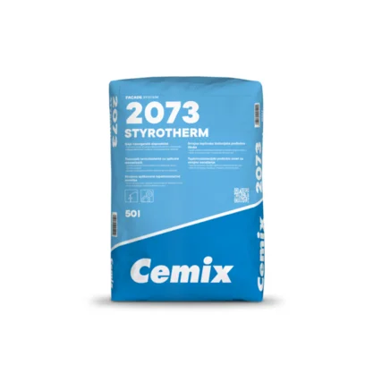 Cemix 2073 StyroTherm gépi hőszigetelő alapvakolat