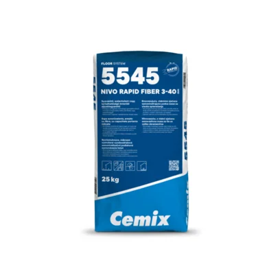 Cemix 5545 Nivo Rapid Fiber 3-40 önterülő aljzatkiegyenlítő