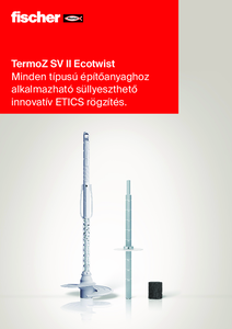 fischer termoz SV II ecotwist - általános termékismertető