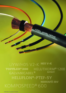 HELUKABEL 1 erű vezetékek <br> 
(Cables, wires & accessories katalógus, Edition 27, 284-335. oldal) - részletes termékismertető