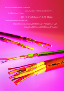 HELUKABEL BUS kábelek <br> 
(Cables, wires & accessories katalógus, Edition 27, 684-763. oldal) - részletes termékismertető
