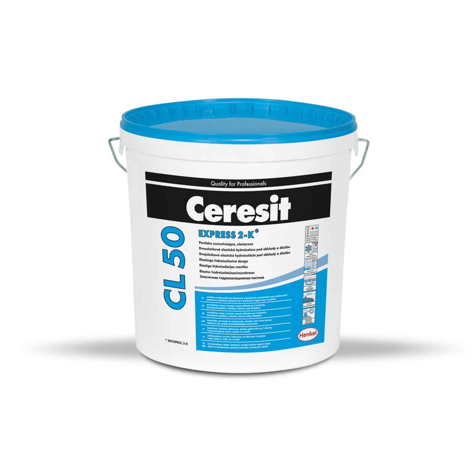 Ceresit CL 50 kétkomponensű kenhető szigetelőfólia