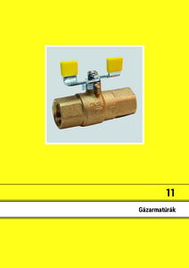 HERZ gázarmatúrák - általános termékismertető