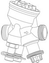 TA-COMPACT-P szabályozó és beszabályozó szelepek - CAD fájl