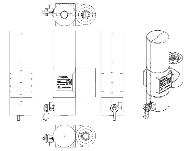 Zeparo turnable ZTKMI DN20 30305180501 - CAD fájl