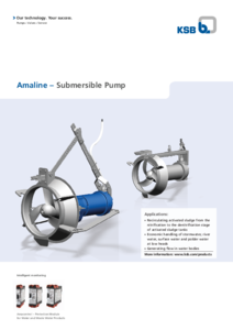 Amaline - merülőmotoros szivattyú - általános termékismertető