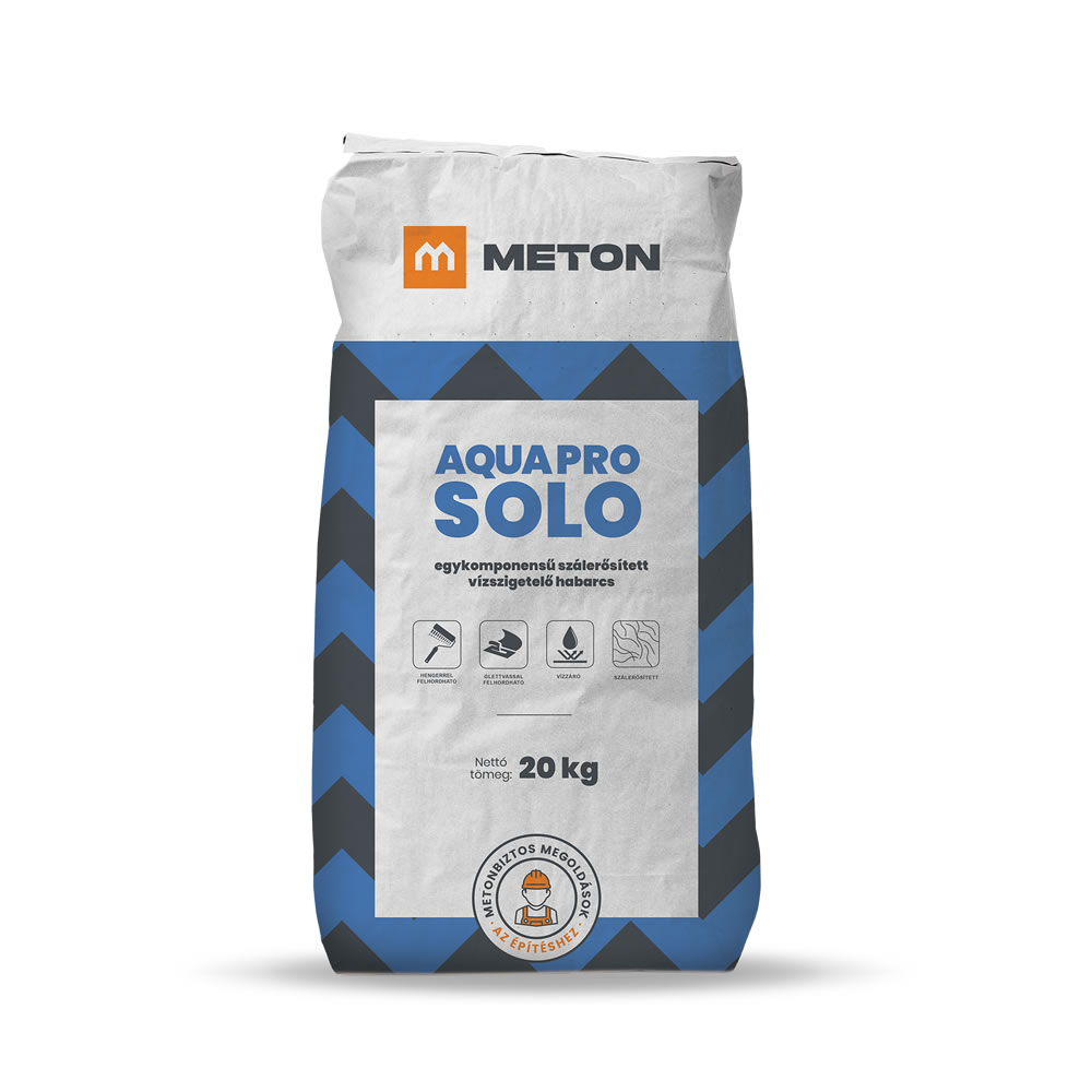 METON AQUA PRO SOLO vízszigetelő habarcs