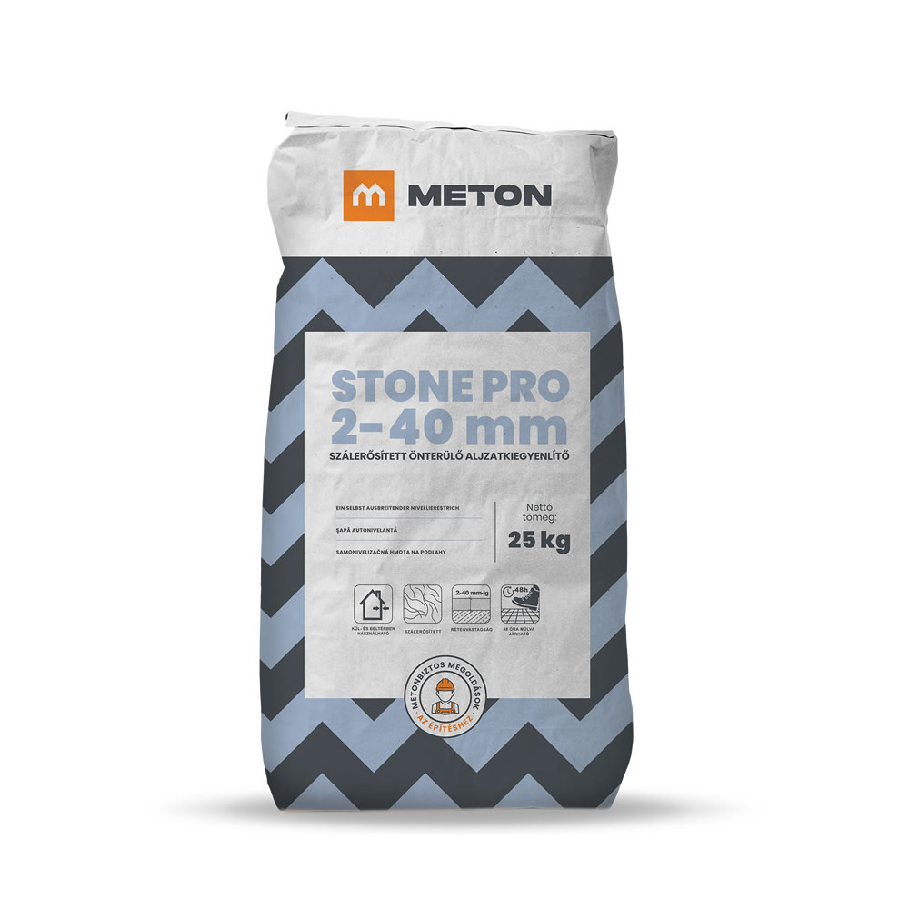 METON STONE PRO 2-40 aljzatkiegyenlítő