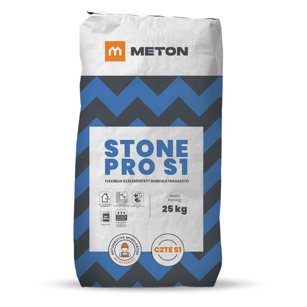 METON STONE PRO S1 felxibilis burkolatragasztó