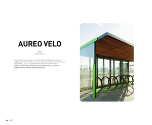 Aureo velo fedett kerékpártároló - általános termékismertető