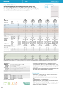 3 csöves ECOi EX MF3 sorozat <br>
(General Catalogue 2024/2025, 286. oldal) - műszaki adatlap