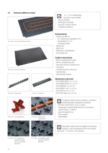 RAUTHERM SPEED VARIONOVA profillemezes padlófűtés rendszer - részletes termékismertető