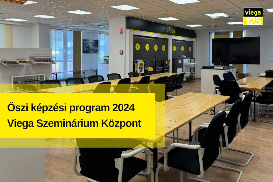 Viega őszi képzési program 2024