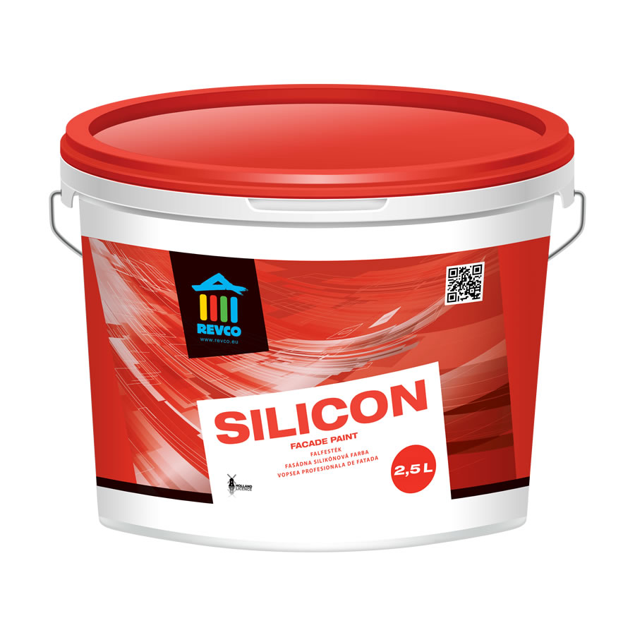 REVCO SILICON EXTERIOR homlokzatfesték, 2,5 liter