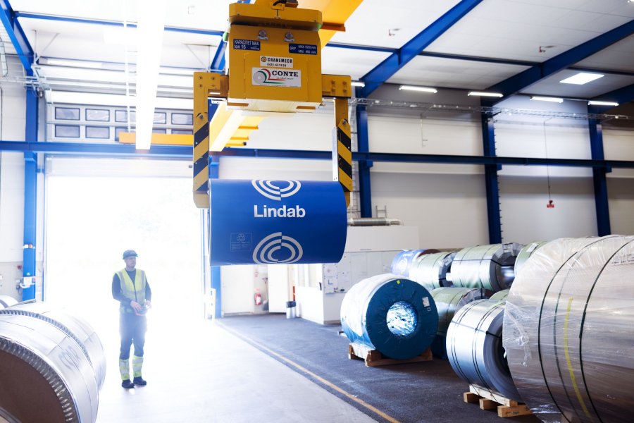 A H2 Green Steel acélipari beszállító támogatja a Lindabot a CO2-lábnyomának csökkentésében