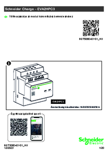 Schneider Charge – EVA2HPC3 (telepítési útmutató) - részletes termékismertető