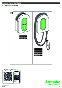 Schneider Charge otthoni elektromosautó-töltőállomás (felhasználói kézikönyv) - részletes termékismertető