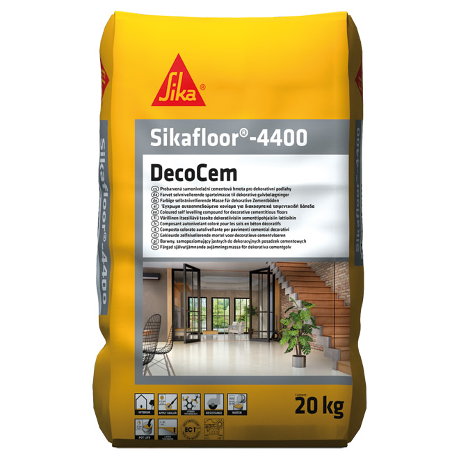Sikafloor®-4400 DecoCem padlóburkolat