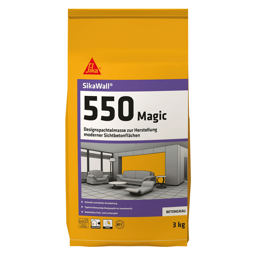 SikaWall®-550 Magic falfelület kiegyenlítő habarcs