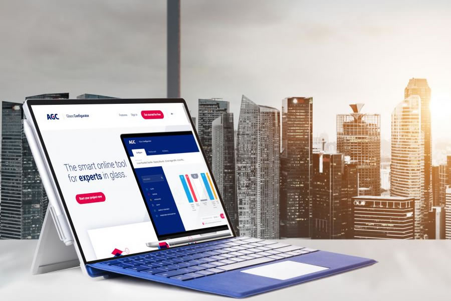 AGC Glass Configurator az üvegszerkezetek tervezéséhez